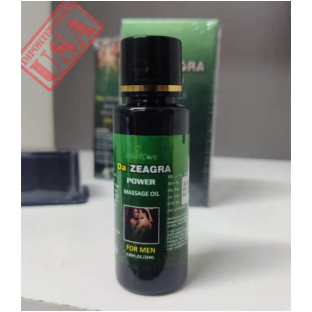 π₯ Premium Care Sexual Wellness : Da Zagera Power Massage Oil 25ml β Boost Stamina & Performance in Pakistan πͺπ΅π°